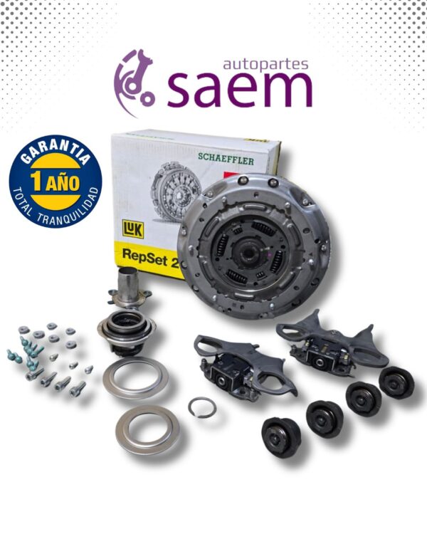 KIT DE CLUTCH LUK DPS6 + ACEITE PARA TRANSMISION  Focus  / Fiesta 2011-2019 - Imagen 2