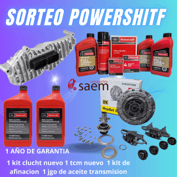 BOLETO #100 SORTEO KIT CLUTCH LUK DSP6